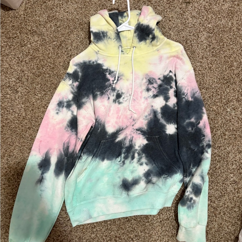Tie-Dye Hoodie Sweatshirt